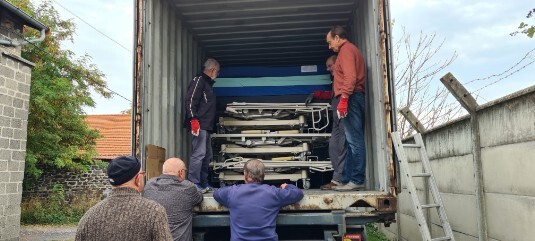 Chargement de container octobtre 2022 chargement